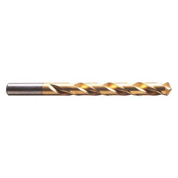 118Â° General Purpose Jobber Length Drill Cle-Line 1898T TiN HSS RHS/RHC #20