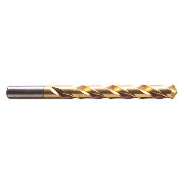 118Â° General Purpose Jobber Length Drill Cle-Line 1898T TiN HSS RHS/RHC #27