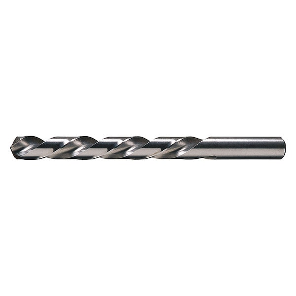 118Â° General Purpose Jobber Length Drill (Left Hand) Cle-Line 1898L Bright HSS LHS/LHC 1/2
