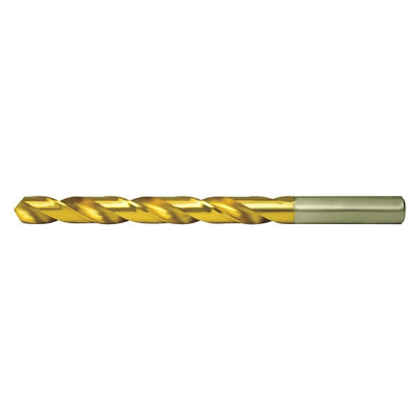 118Â° General Purpose Jobber Length Drill Cle-Line 1898T TiN HSS RHS/RHC Let-W