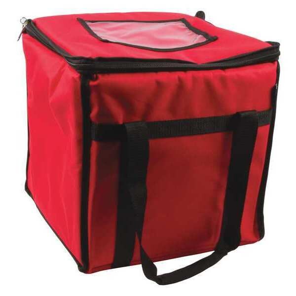 Insulated Food Carrier, Medium, Red