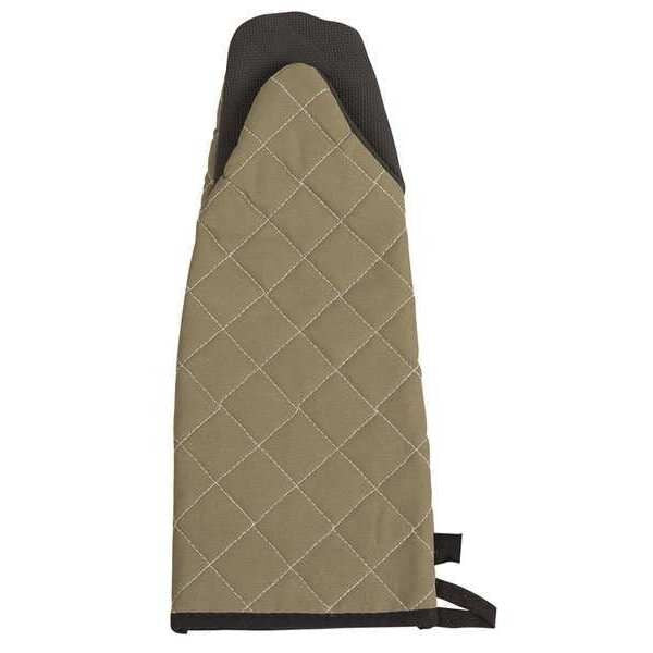 Puppet Oven Mitt, Black/Tan, 17