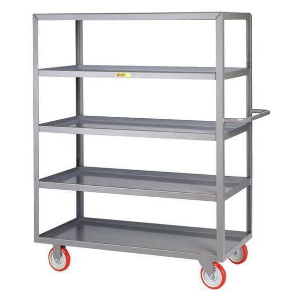 Steel Shelf Truck, 5-Lipped, 1200 lb., 18 x 32