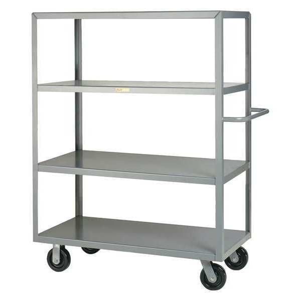 Steel Multi-Shelf Truck, 4-Flush, 30 x 60