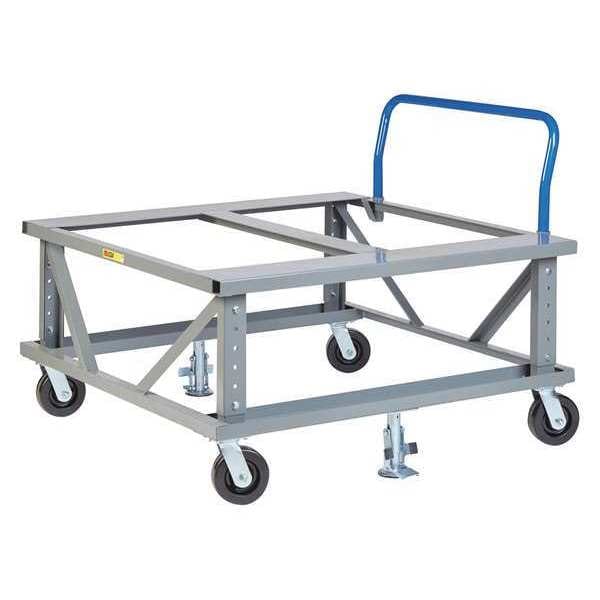 Mobile Pallet Stand, Adjustable, 48 x 48