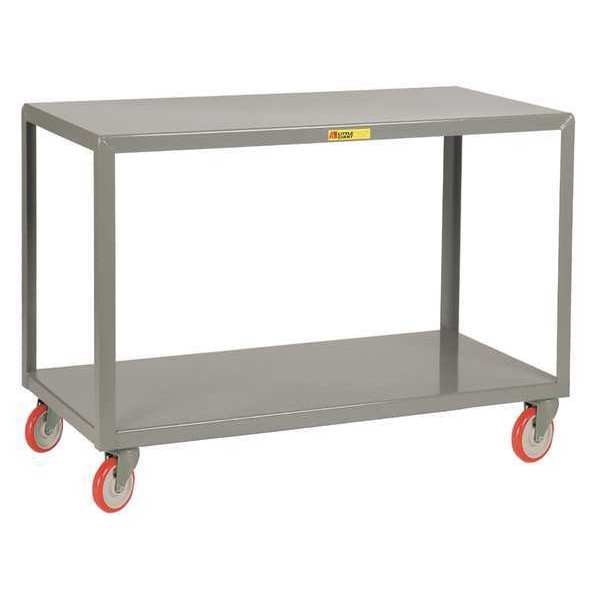 Mobile Tables, 2-Shelf, 1000 lb., 24 x 36