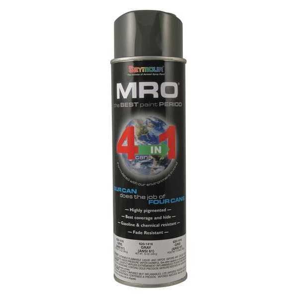 Spray Paint, Gray, Gloss, 16 oz