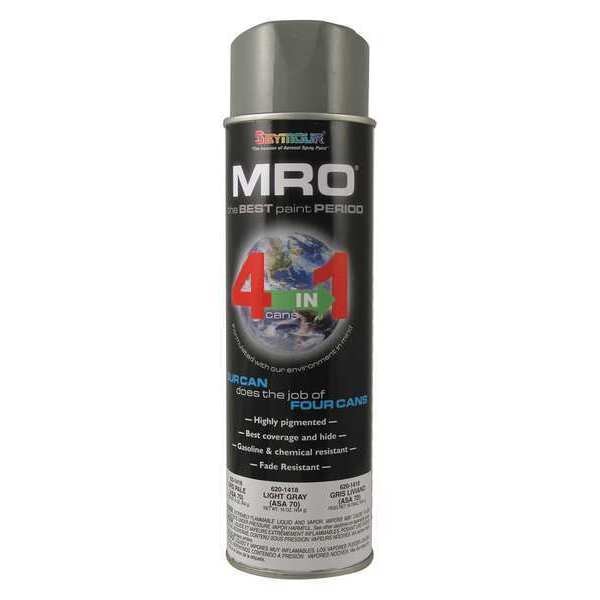 Spray Paint, Light Gray, Gloss, 16 oz