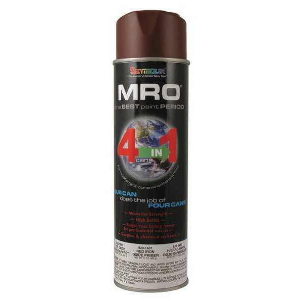 Spray Primer, Red Oxide, 16 oz.