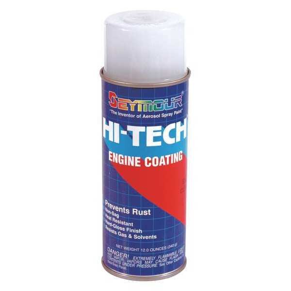 12 Fluid oz. Can High Gloss Clear Hi-Tech Engine Paint