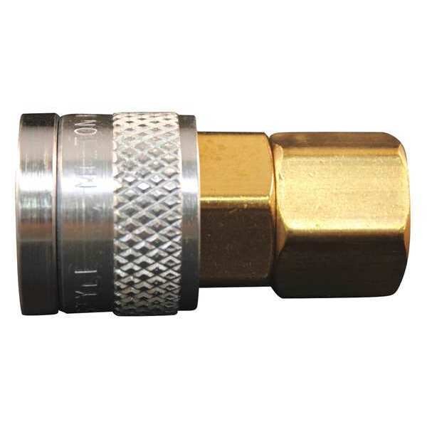 M Style Push Type Coupler, 1/4