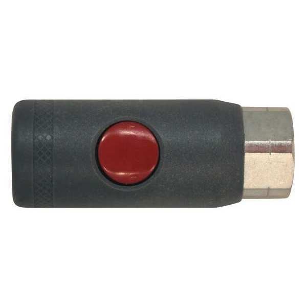 M Style Safety Coupler, 1/4