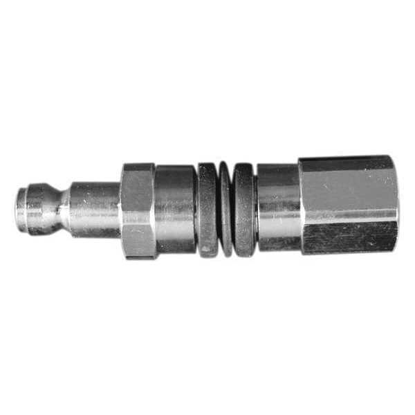 T Style Swivel Hose Fitting, 1/4