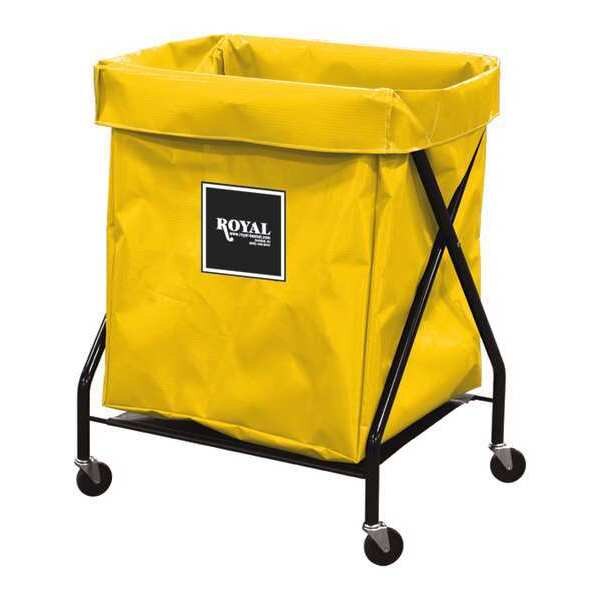 X-Frame Cart, 8 Bu, Yellow Vinyl