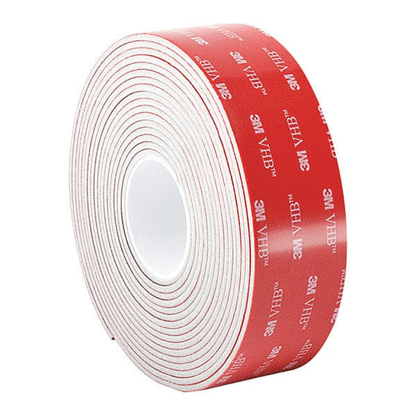 Double-Sided Foam Tape, 5 yd L, 2