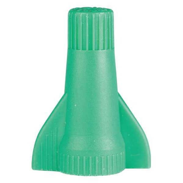 Wire Connector, Twist-On, Green, PK500