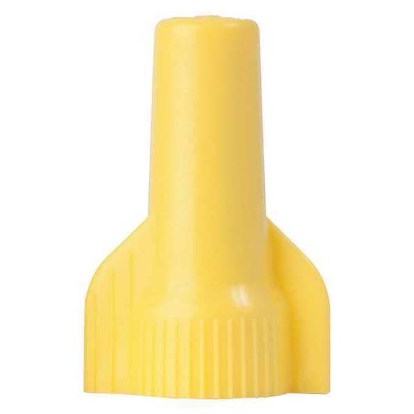 Wire Connector, 10 to 22 AWG, Yellow, PK100