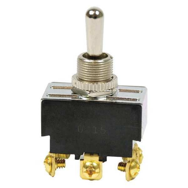 Toggle Switch, DPDT, Momentary On/Off/Momentary On, 1-1/2 hp @ 125 to 250V AC