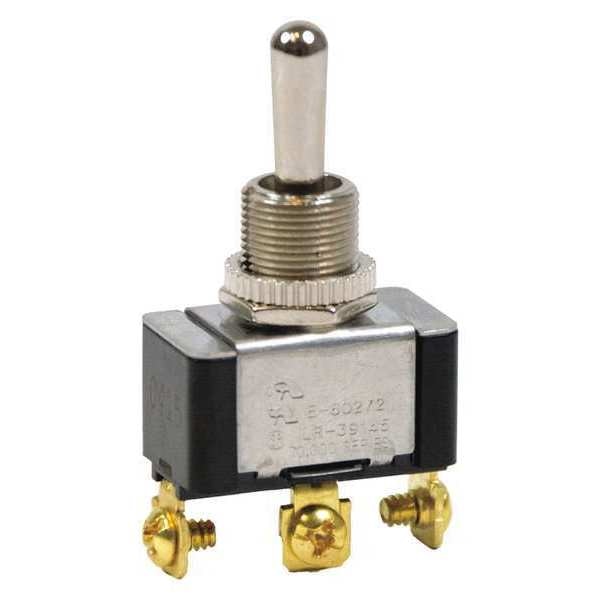 Toggle Switch, SPDT, On/Off/On, 3/4 hp @ 125 to 250V AC