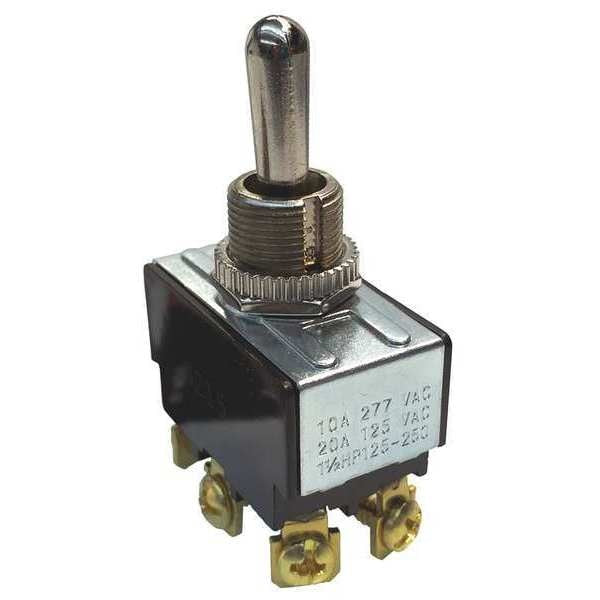 Toggle Switch, DPDT, On/Off/On, 1-1/2 hp @ 125 to 250V AC