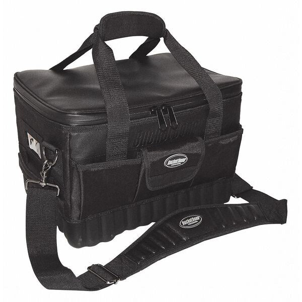 Tool Bag, All-Terrain Bottom, 16 Pocket, 1680 Heavy-Duty Poly Fabric