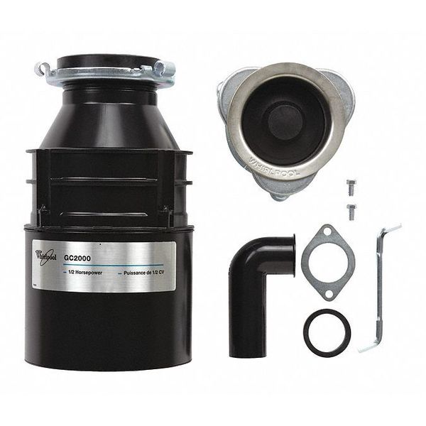 Disposer, 1/2 HP, 115V
