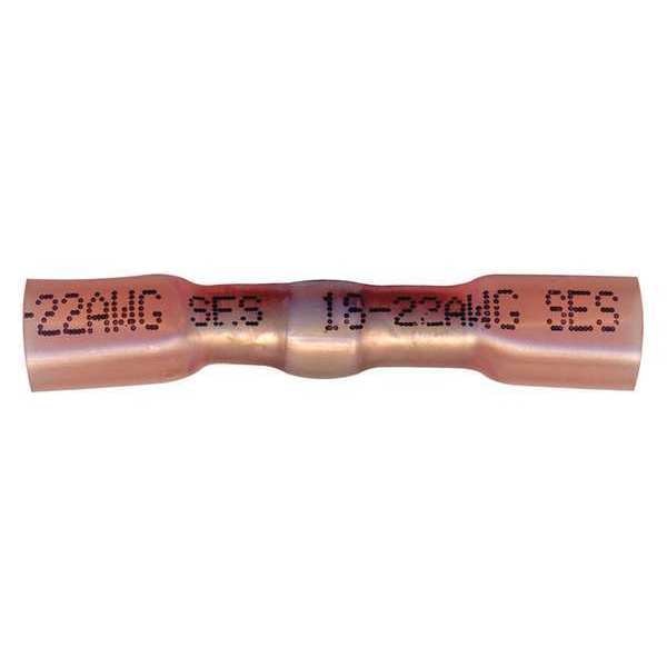 Terminal, Crimp/Solder/Shrink, Red, PK6