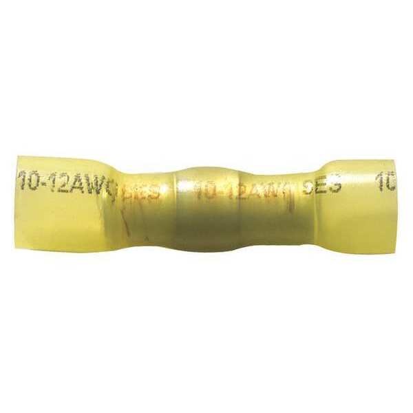 Terminal, Crimp/Solder/Shrink, Yellow, PK4