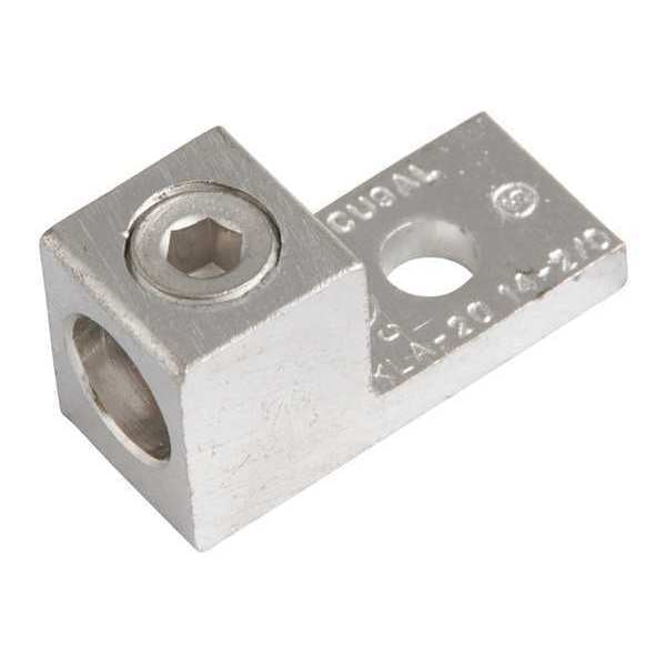 Mechanical Lug, Aluminum, 2/0 to 14AWG, PK2