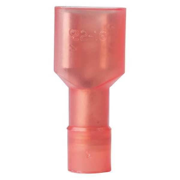 Disconnect, Female, 16 to 22 AWG, Red, PK100