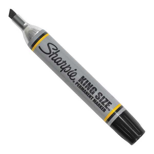 SharpieÂ® King Sizeâ¢ Markers, Black, 12/Case