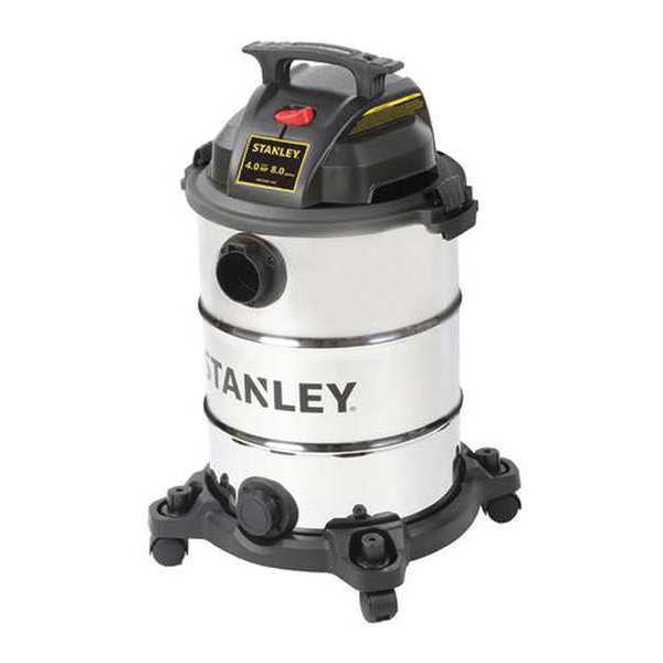 Wet/Dry Vacuum, 8 gal., 4 HP, 1-1/4