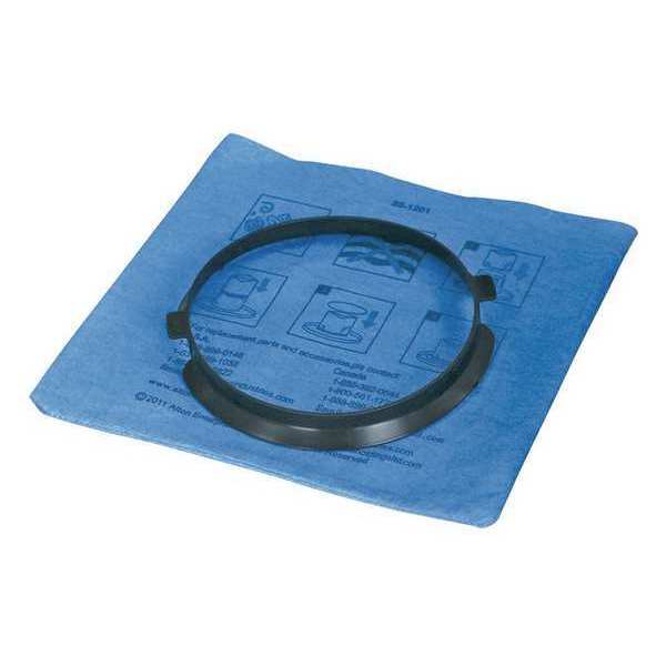 Blue Cloth Reusable Filter, w/Clamp Ring