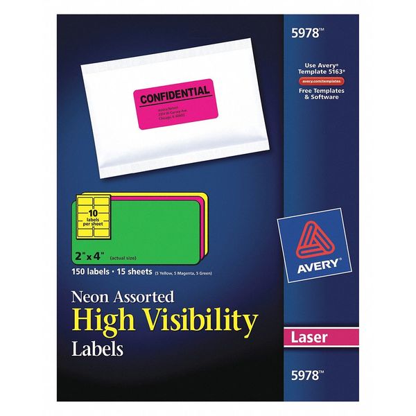 Flast, Laser Labels, 2x4, PK150