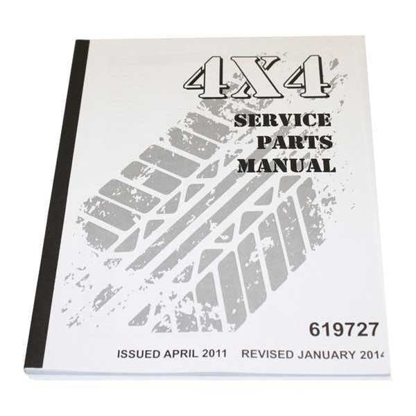 Parts Manual, 1600XD