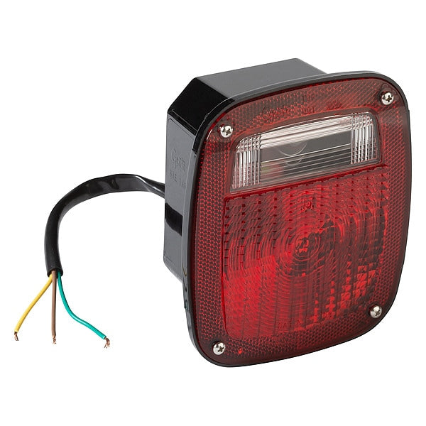 Stop-Turn-Tail Lamp, Three Stud, 6.75 In