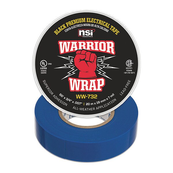 Electrical Tape, 7 mil, Blue