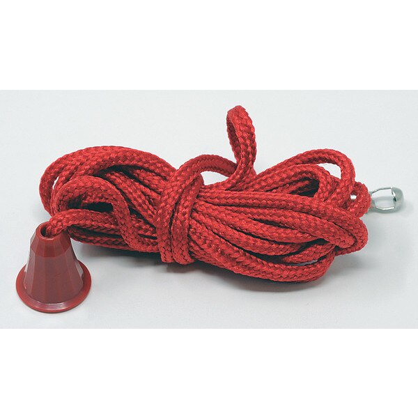 Red Cord with Pendant/Connector, 7 ft.
