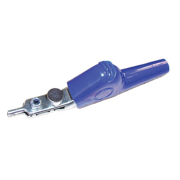 Straight bed of nails clip, blue boot