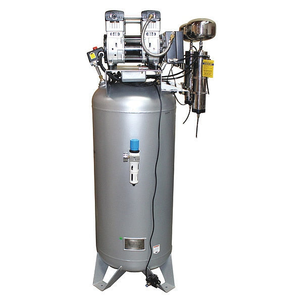 Ultra Quiet Oil-Free 60-gal 4-HP w/Auto Drn & Air Dry