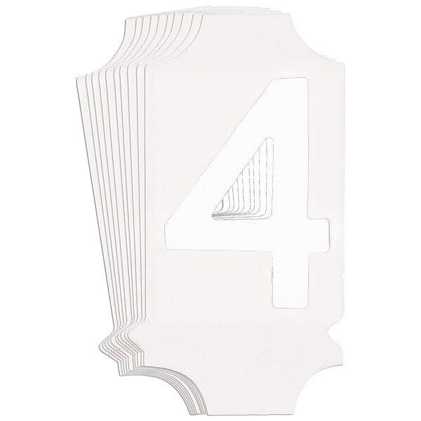 Numbers and Letters Labels, PK 10