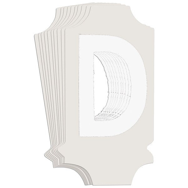 Numbers and Letters Labels, PK 10