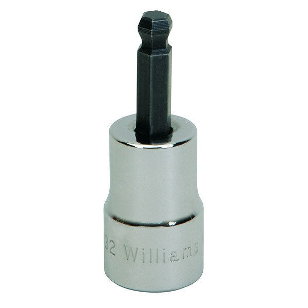 Williams Socket, Ball Tip Hex, 3/8