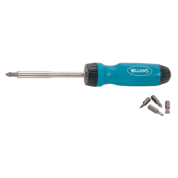 Williams Ratcheting Multi-Bit Screwdriver