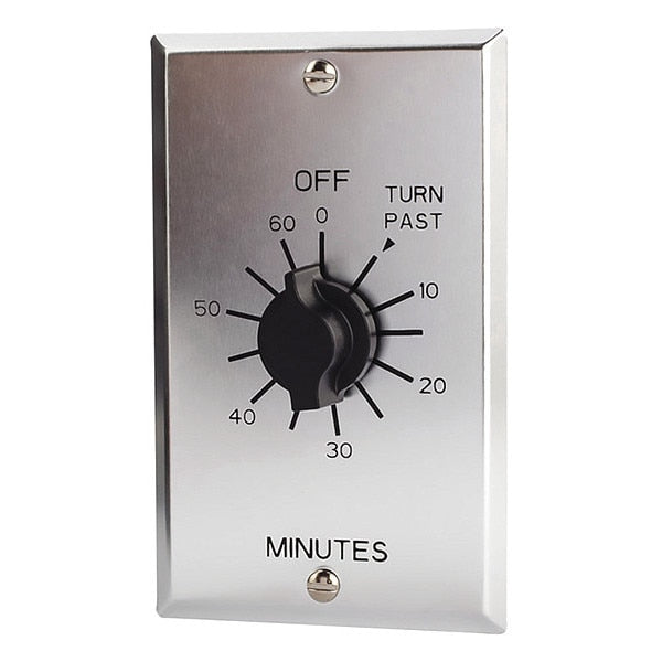 Twist Timer, Spring Wound, 60 Min, Mtl Plt.