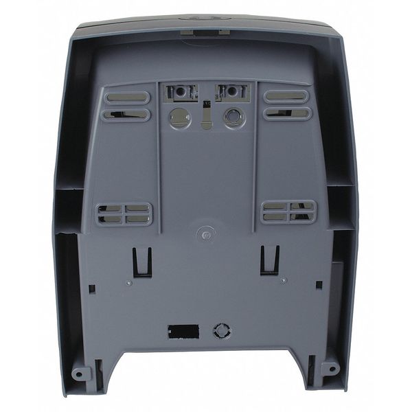 Sanitouch Manual Hard Roll Towel Dispenser, Black, for 1.5