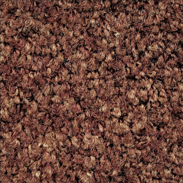 ColorStar Mat, Chocolate 3' x 5', Smooth Backing