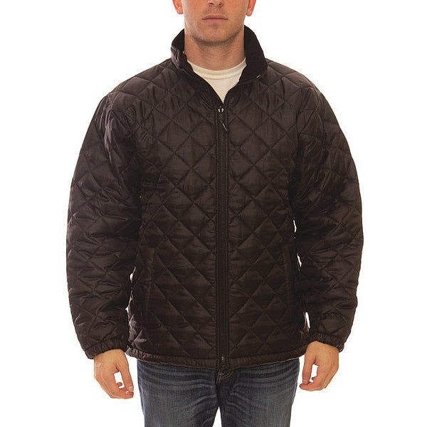 Jacket, Quilted Insulated, XL, Black