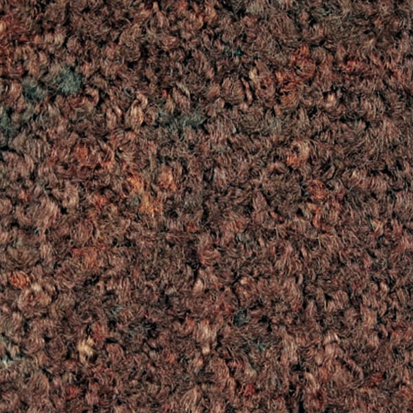 ColorStar Mat, Autumn Brown 4' x 6', Smooth Backing
