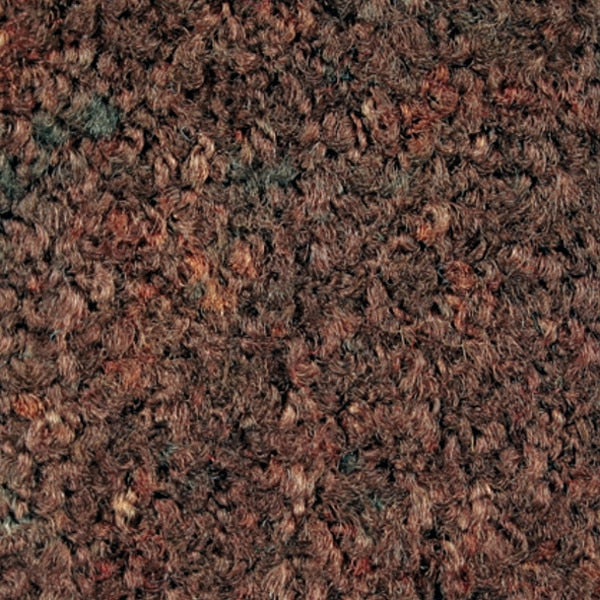 ColorStar Mat, Autumn Brown 3' x 5', Smooth Backing